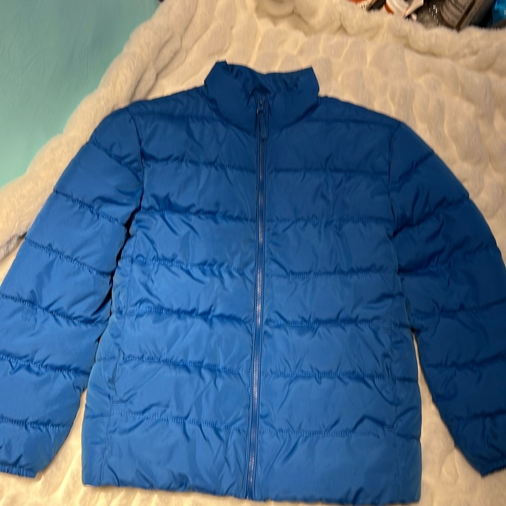The Children’s Place Blue Puffer Jacket Size 10/12